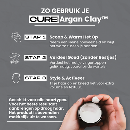 Argan Clay™ Extreme Hold Matte Clay
